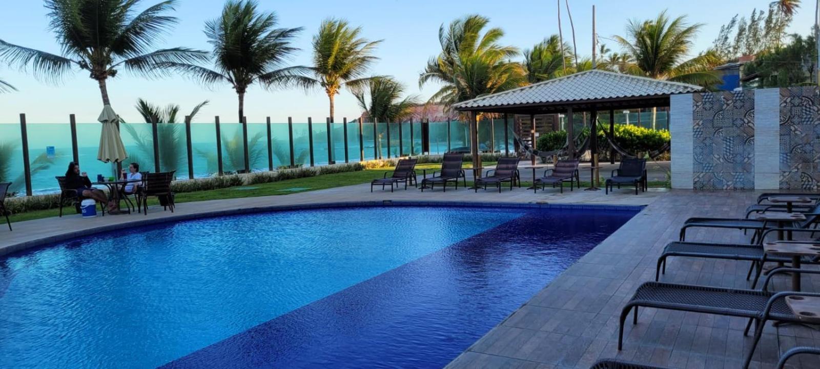 Apartmán Flat Pe Na Areia - Residencial Tabatinga Conde  Exteriér fotografie
